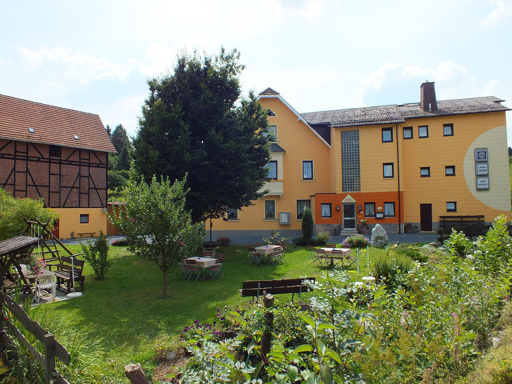 Landgasthof Zur Muehle Naila Exteriér fotografie