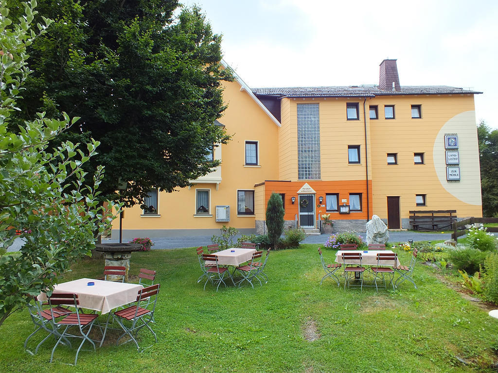 Landgasthof Zur Muehle Naila Exteriér fotografie